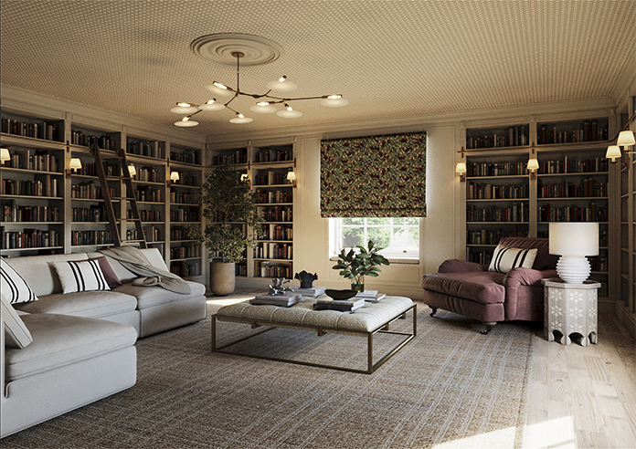 Pears, Russet - Twist&Fit Roman Blind - Image 6